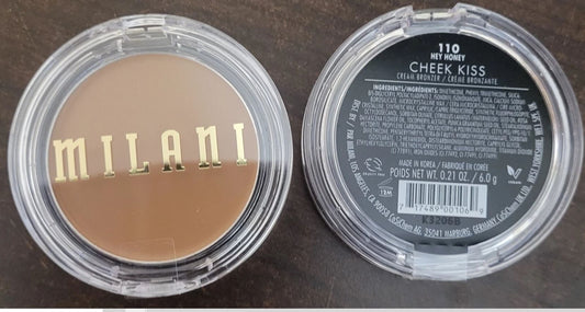Milani Cheek Kiss Cream Bronzer (Various Colors) - 2 Pack