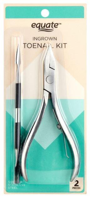 Equate Beauty Ingrown Toenail Clipper Kit (2 Pack) - New! - Free Shipping!