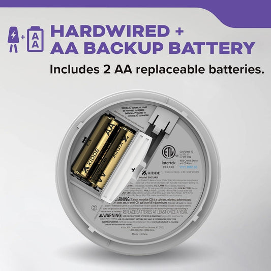 Kidde Smoke and Carbon Monoxide Combination Detector (30CUAR), (New, 2 Pack)