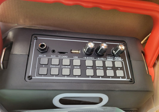 Karooke Machine with 2 Wireless Mics, New!