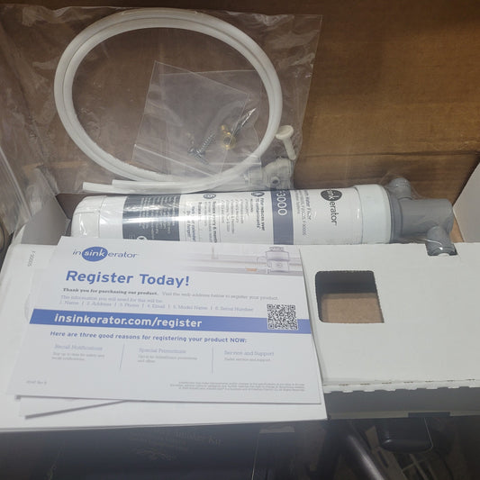 InSinkErato F-3000S Premium Water Filtration System, w/PFOS/PFOA, New (sealed)!