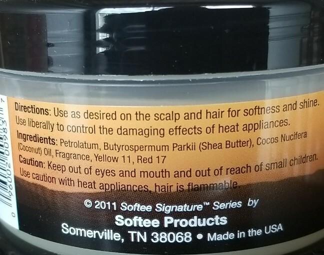 Softee SIGNATURE African Shea Butter Hair & Scalp Conditioner 5.25OZ - Lot of 2