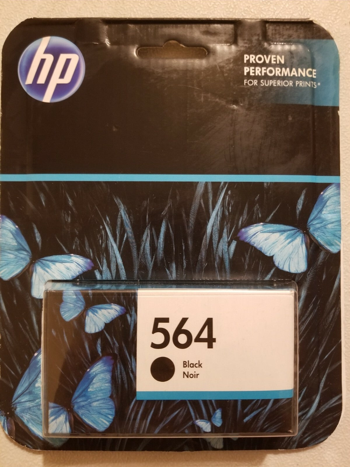 Genuine HP 564 Black Ink Cartridge - Factory Sealed - Exp. 8/20 - Free Shipping!