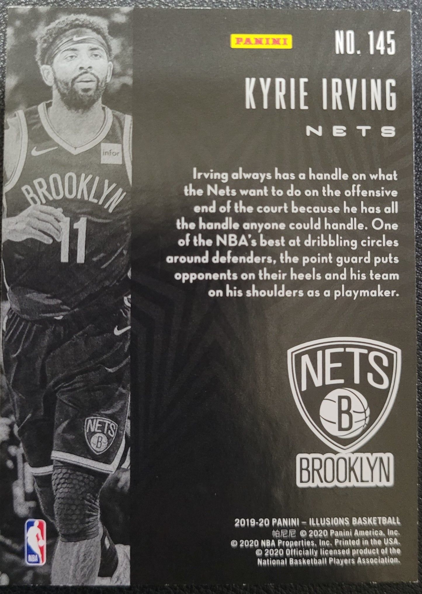 2019-20 Panini Illusions #145 Kyrie Irving