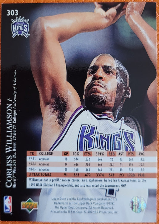 1995-96 Upper Deck #303 Corliss Williamson