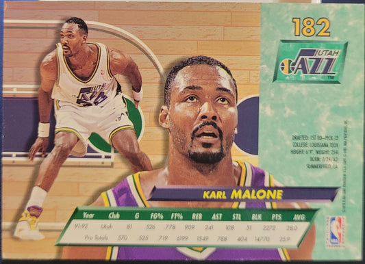 1992-93 Ultra #182 Karl Malone