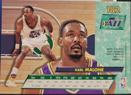 1992-93 Ultra #182 Karl Malone