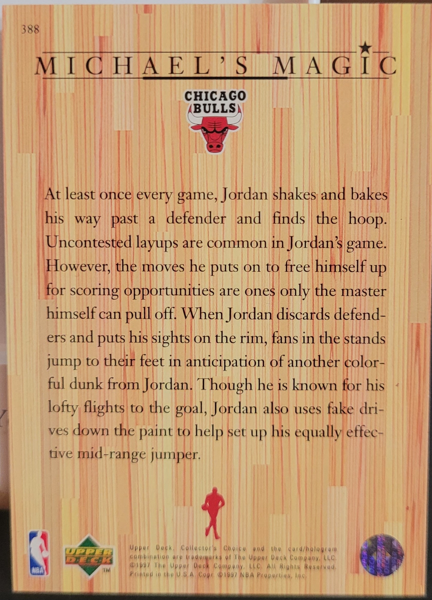 1997-98 Collector's Choice #388 Michael Jordan