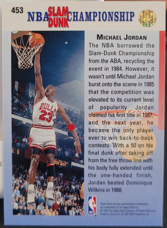1992-93 Upper Deck #453 Michael Jordan