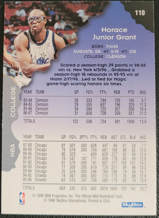 1996-97 Hoops #110 Horace Grant