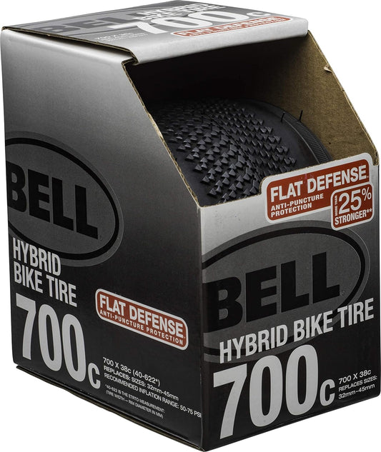 Bell 700c Flat Defense Hybrid Bike Tire, Anti-Puncture - New!