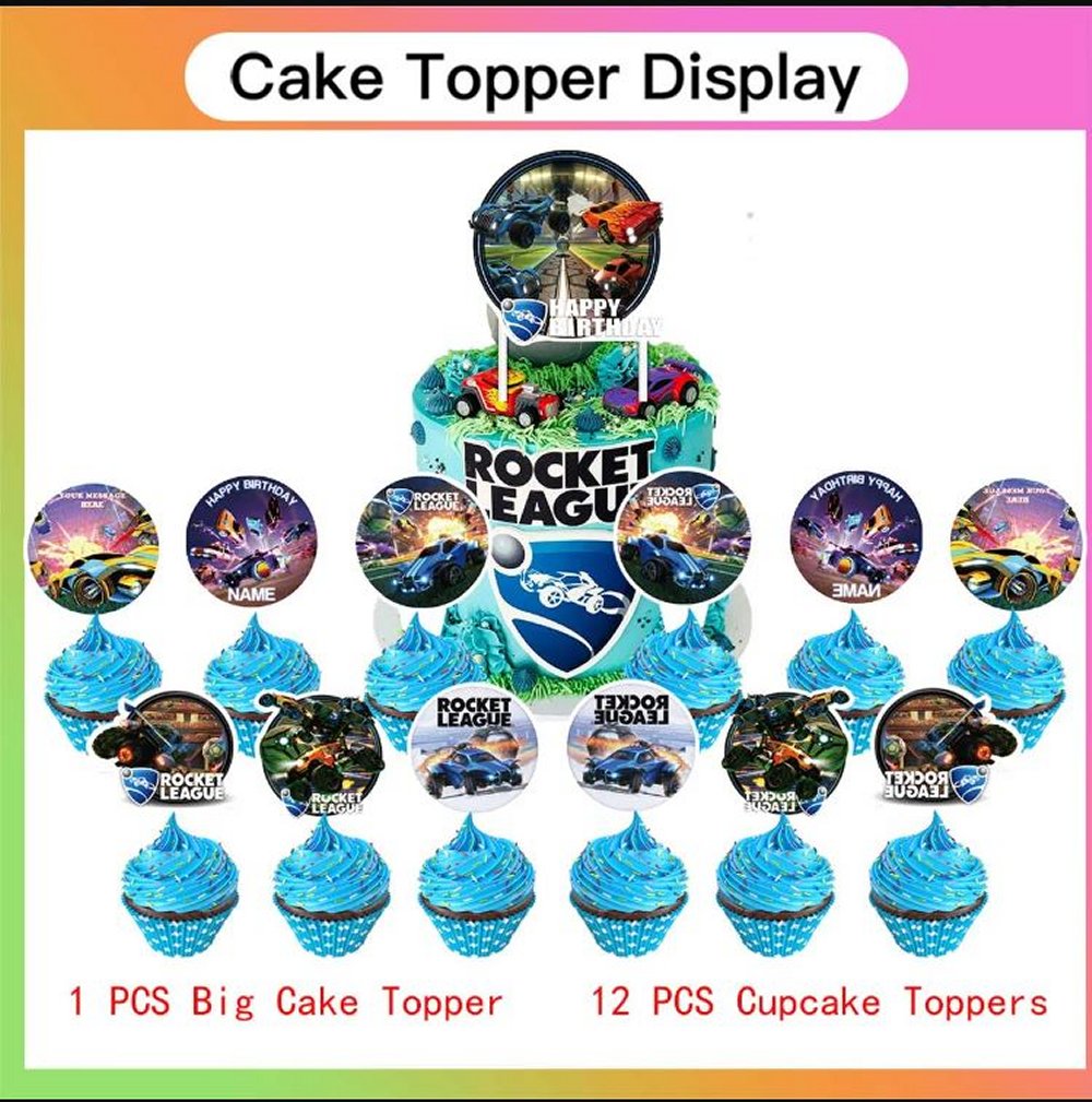 Rocket League Birthday Decoration Kit