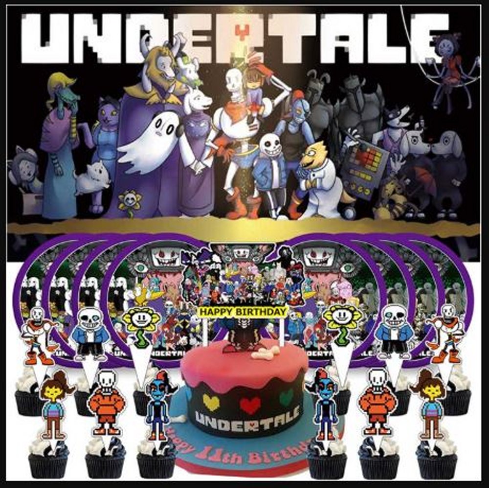 Undertale Complete Birthday Decoration Kit