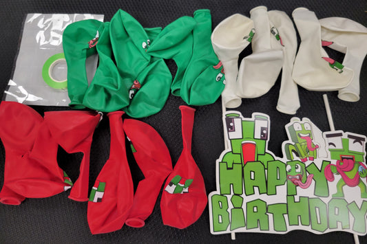 Unspeakable, 39 pieces, Birthday Party Decoration Kit