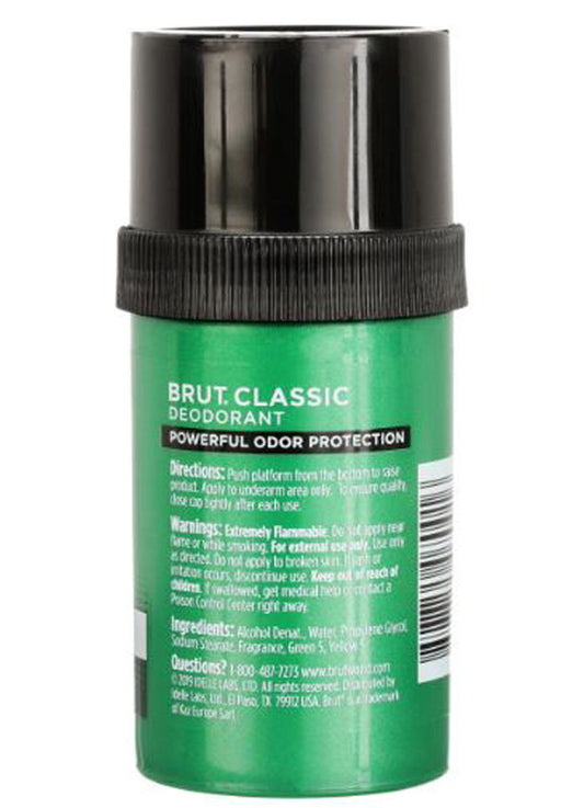 Brut Classic Deodorant 2.5 oz.