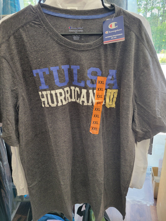 Champion Tulsa Hurricanes T-Shirts - Grey