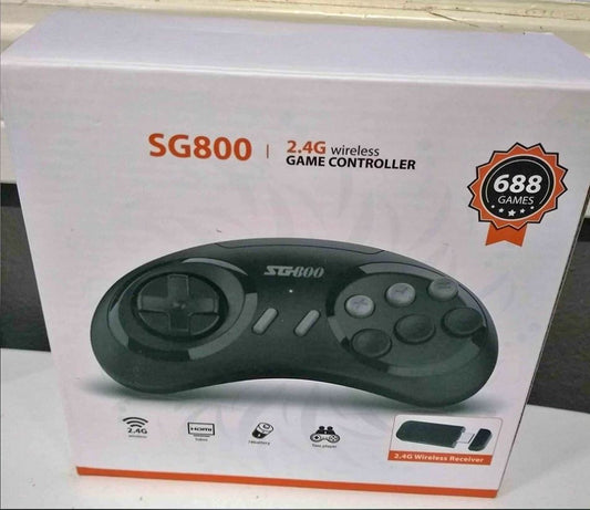 Sega Genesis Game System with 688 Classic Built in Games - New!