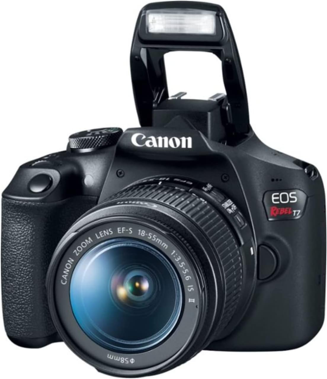 Canon EOS Rebel T7 w/ EF-S 18-55mm & EF 75-300mm Lens Kit: 24.1MP Digital SLR with Wi-Fi & 1080p HD Movie