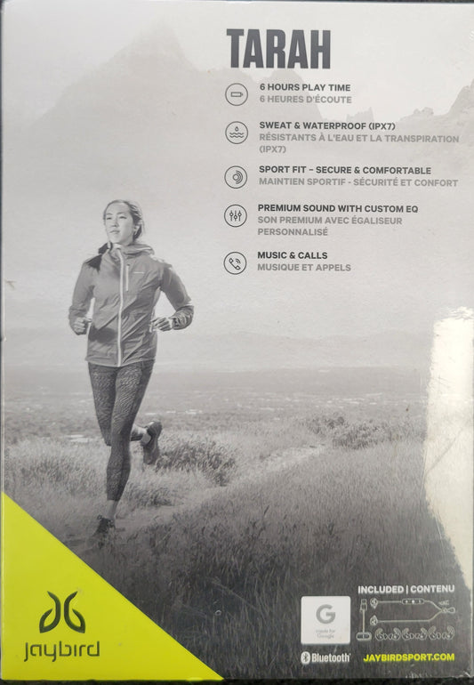 Jaybird - Tarah, Wireless In-Ear Headphones - Nimbus Gray/Jade