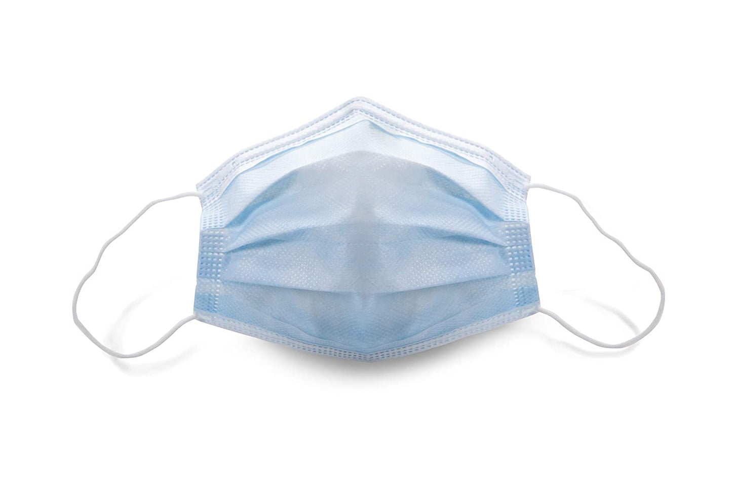 TIDI Shield Fluid-Resistant Procedural Facemask - Blue, Level 2, (50 Ct. Box)