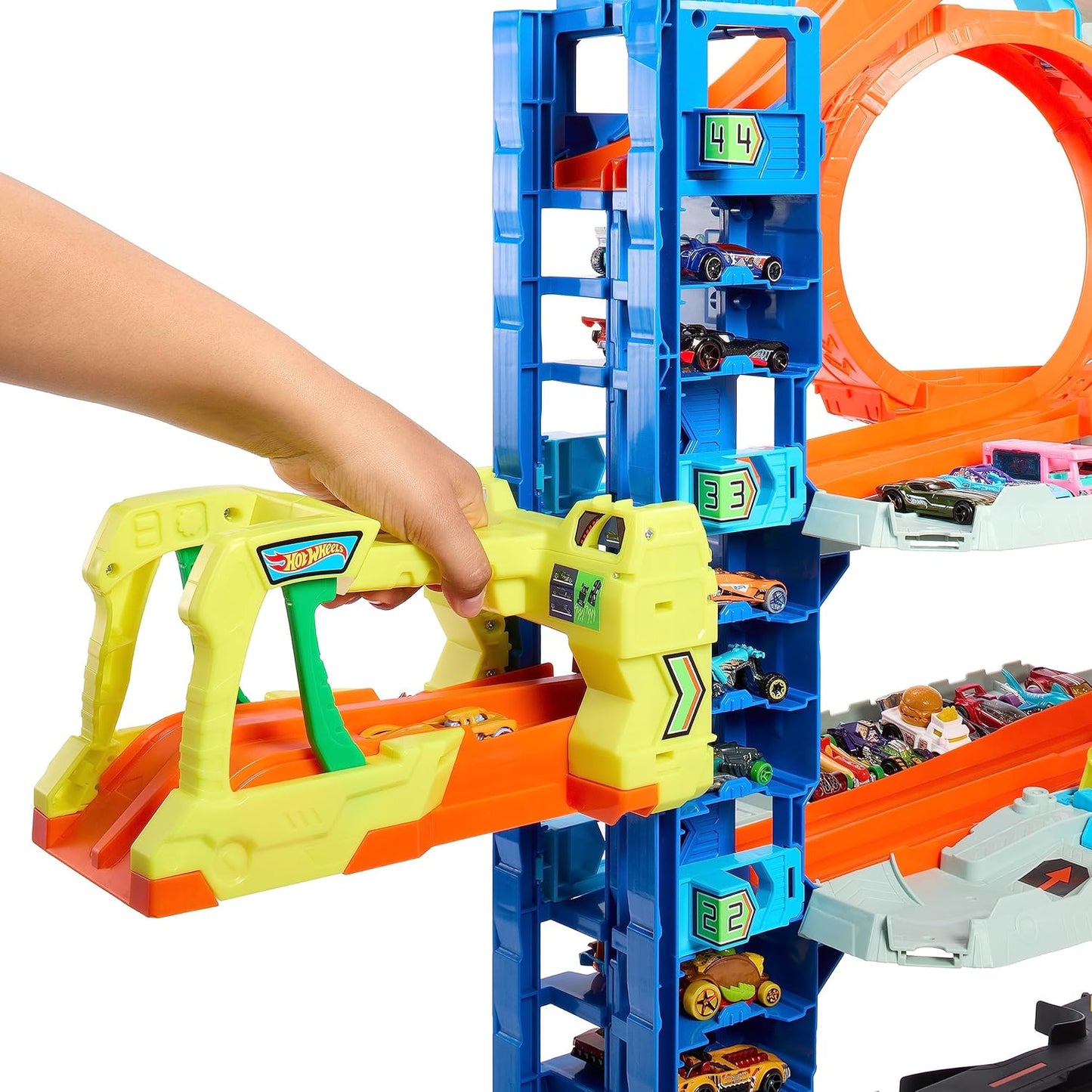 Hot Wheels City Ultimate Garage Set w/ Car Eating Dragon