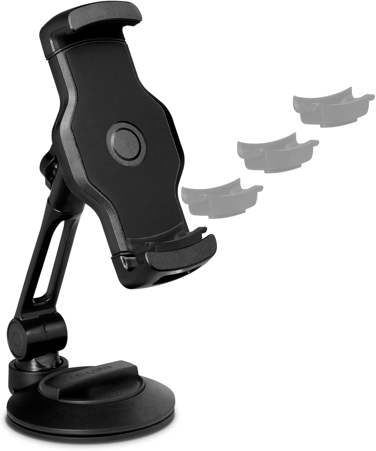 Cellairis Dashboard / Windshield Mount, Universal, Black, New!
