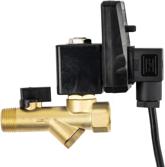 Air Compressor Automatic Electronic Timed Tank Water Moisture Drain Valve - New