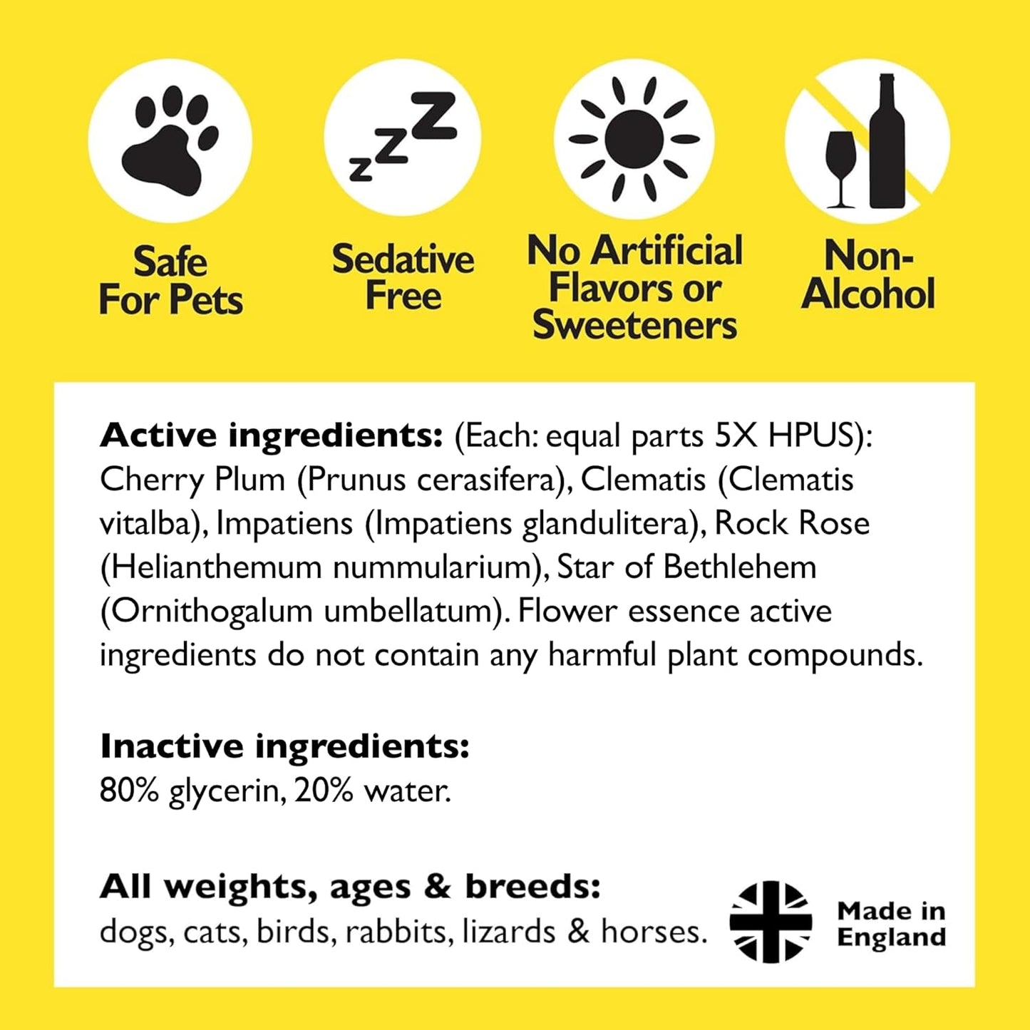 Bach Rescue Remedy Stress Relief, for (Dogs & Cats, Other) 0.7 oz, Exp. 10/27