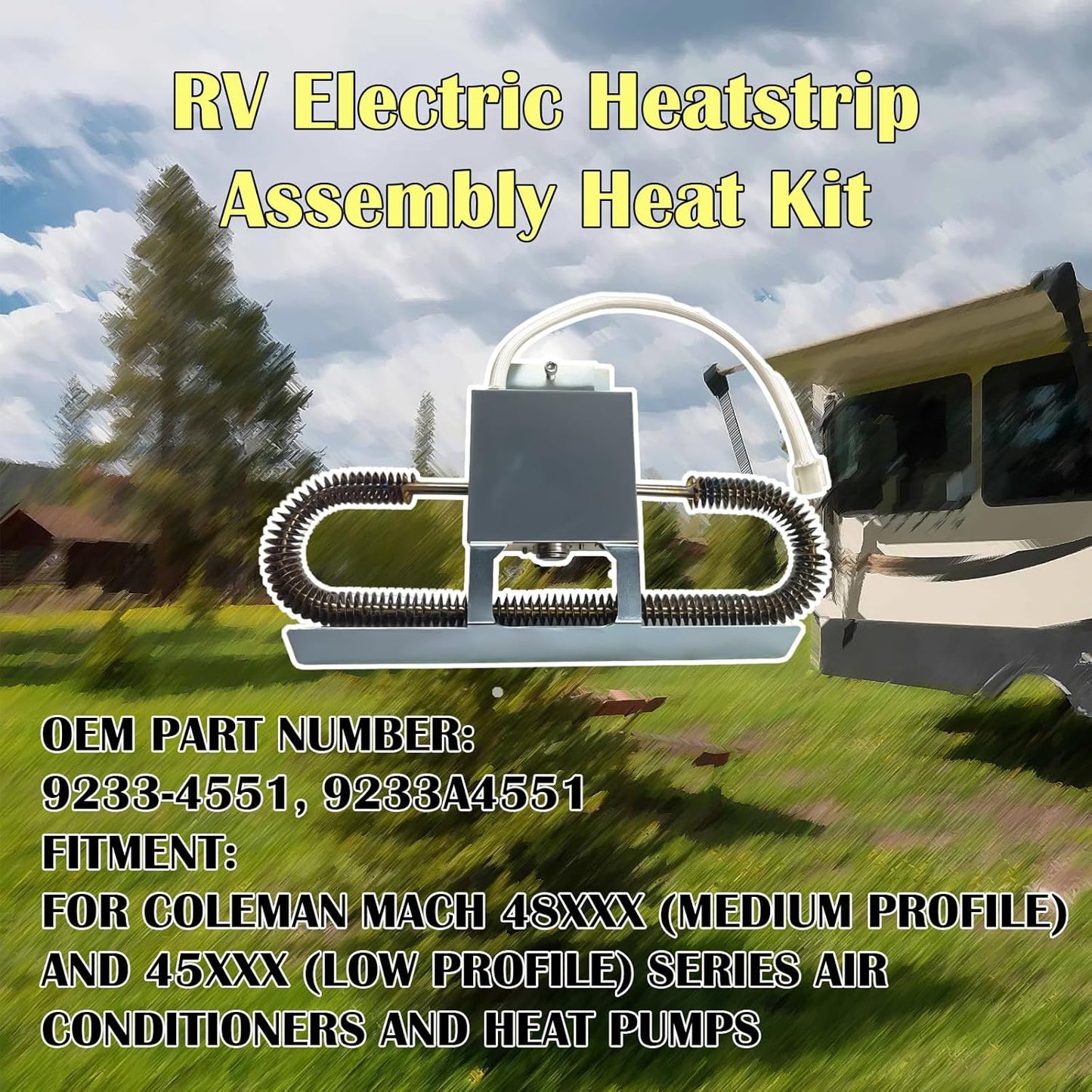 Coleman-Mach Electric Heat Kit 9233-4551 / 38203-4551 (5,600 BTU/h), New!