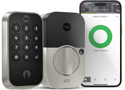 Yale Assure Lock 2 Wi-Fi Keypad Smart Lock YRD410 Satin Nickel, Keyless, New!