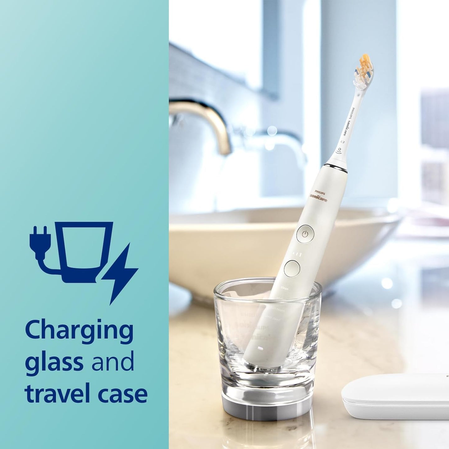 Philips Sonicare Diamondclean Smart 9300 White Electric Toothbrush, New (OB)!