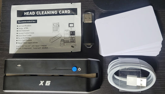 Bluetooth MSR X6BT Mini Magnetic Stripe Card Reader Writer Encoder, New (OB)