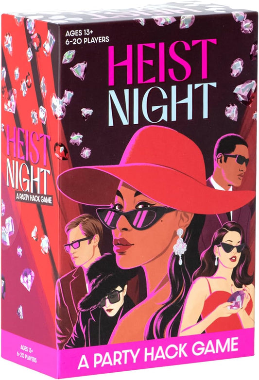 Heist Night A Party Hack Game, 6 - 20 Players, Ages 13+, Brand New
