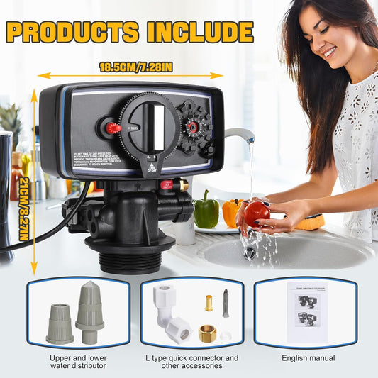 Automatic Fleck 5600 12 Day Control Timer Valve For Water Filter Softener - New!