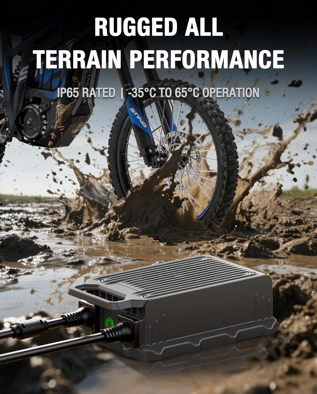 HulkGoo 67.2V, 10A, eBike Fast Charger for Talaria Sting 4000 Series X3, New!