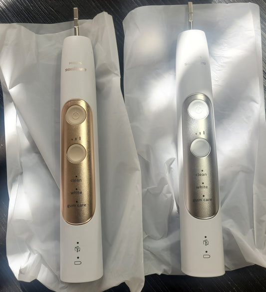 Philips Sonicare ProfessionalClean HX7513/71 Electric Toothbrush, White/RGold