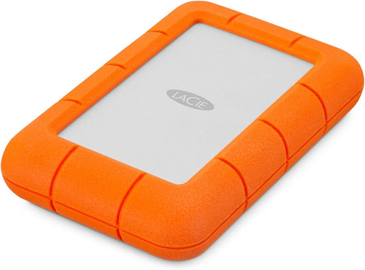 LaCie Rugged All-Terrain Mobile Storage 5TB Portable Hard Drive, New (Sealed)!