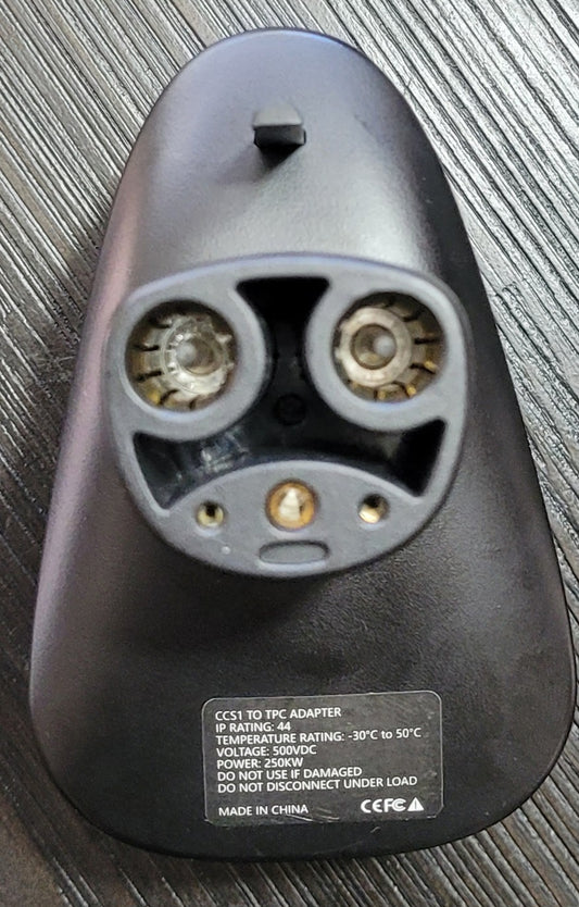 LENZ CCS1 to Tesla Adapter for DC Fast Charging 250kW, Factory Tested!