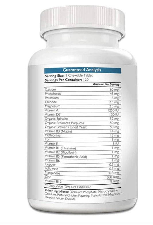 Nutrion Strength Blood Support Nutrients for Dogs, 120 Tablets, Exp. 12/27