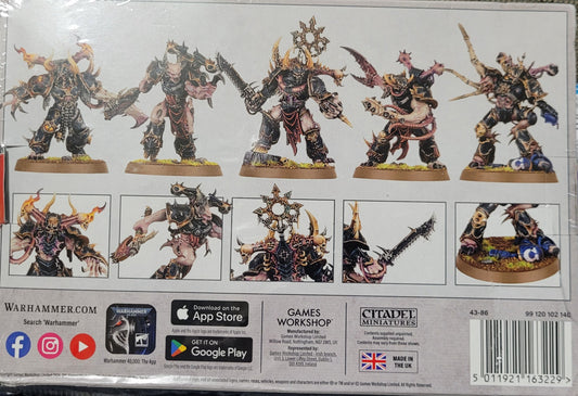 Games Workshop Warhammer 40K Chaos Space Marines Possessed (99120102140), New!