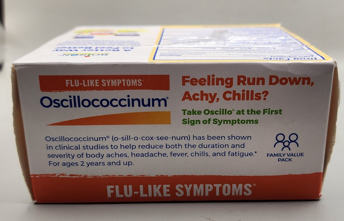 BOIRON Oscillococcinum Homeopathic Medicine, 30 Doses for Flu Relief - exp03/29
