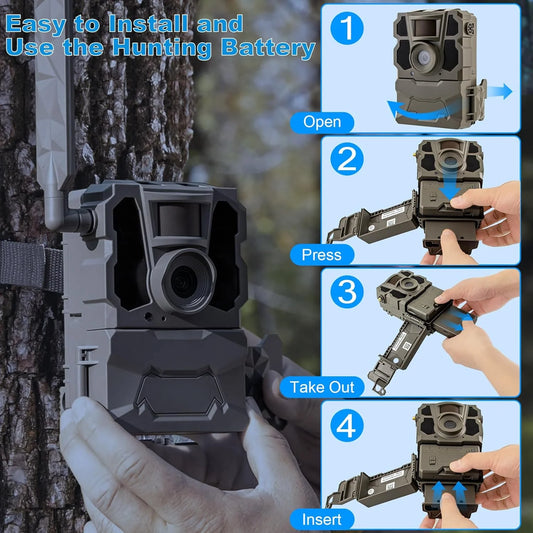Tactacam Reveal Trail Cameras 6000mAh Battery Pack for X Gen 3.0 & Pro 3.0, New!