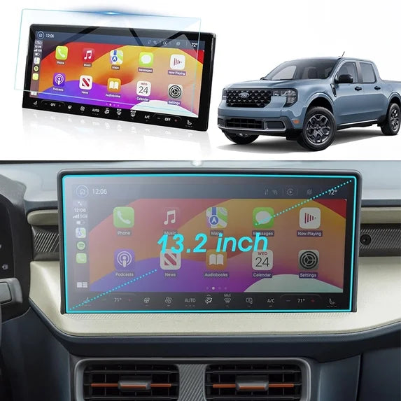 JJMY 13.2" Touch Screen Protector for 2025 Ford Maverick - Tempered Glass - NEW!