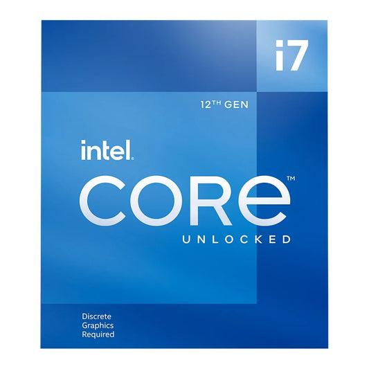 Intel Core i7-12700KF 12th Gen Alder Lake 12-Core Processor 3.6 GHz, Gaming, New