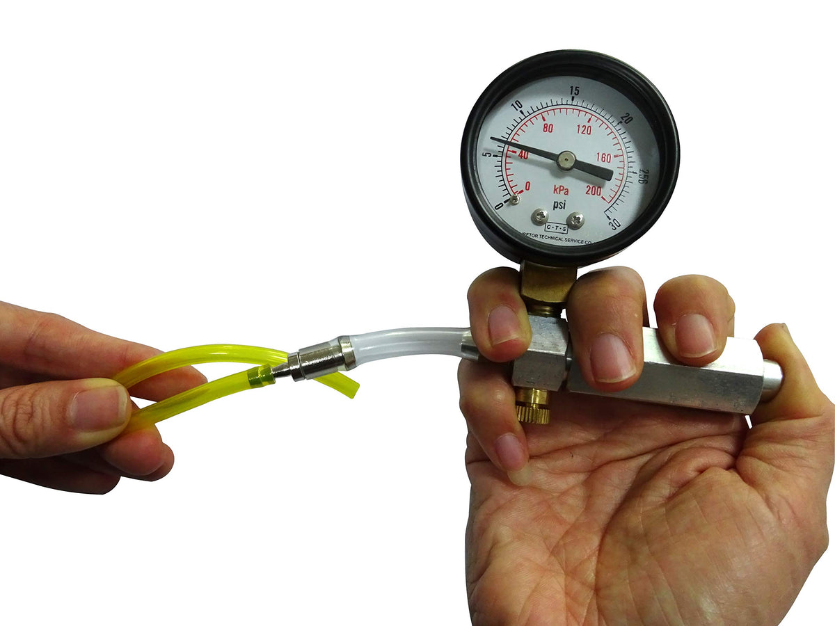 Carburetor Leak Detector Pressure Gauge Kit for Small Engine Carburetors - NEW!