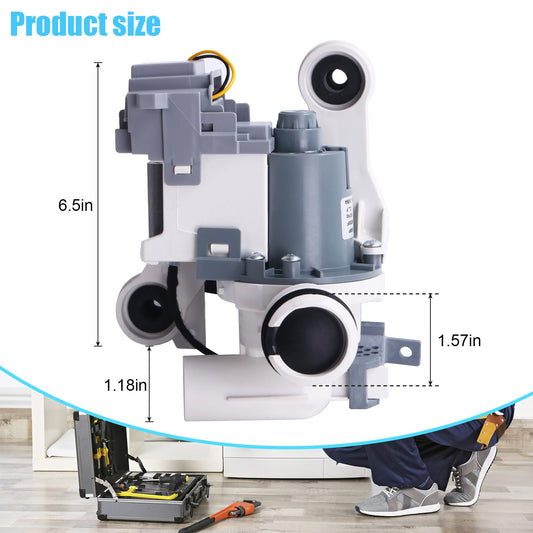 DC97-19289F Washer Drain Pump Assembly Replacement for Samsung Models OEM - NEW!