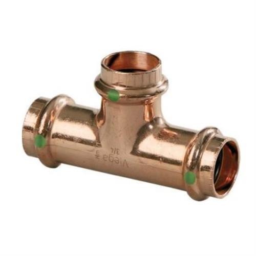 Viega 77457 ProPress Copper Tee, 1-1/2" Press Fitting for Plumbing Installs, New