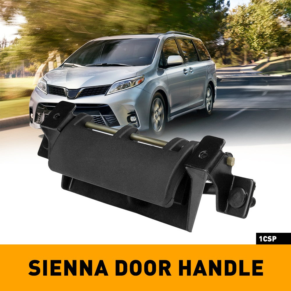 ALL METAL Black Tailgate Handle for Toyota Sequoia & Sienna 2001-2007 - NEW!
