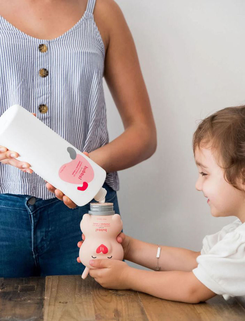 Bubbsi Creamy Coconut Oil Baby Shampoo & Body Wash, 32 Oz, Relieves Cradle Cap!