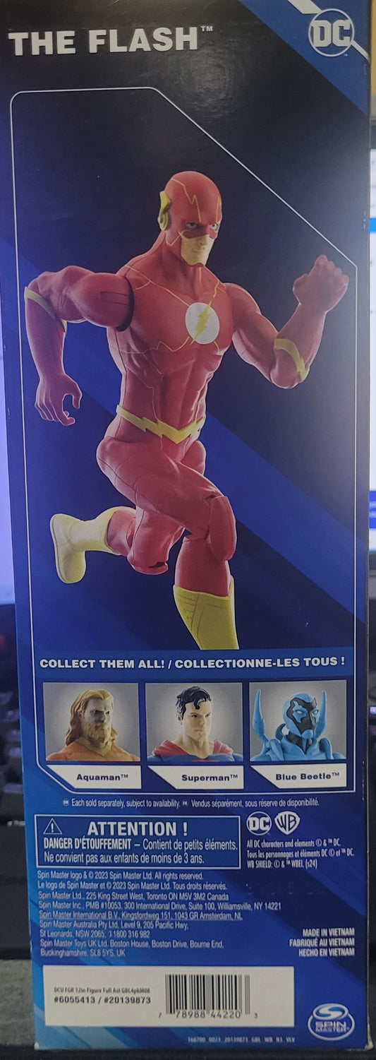Authentic Spin Master DC Comic The Flash 12" Action Figure, #6055413, New in Box